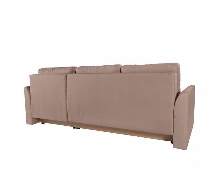 Rohová sedačka s rozkladom Arbon Lux L/P - ružová