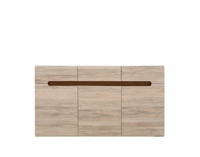 Komoda Azteca KOM3D3S/8/15 - dub san remo / wenge magia