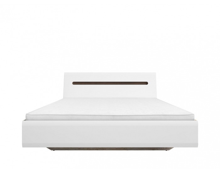 Posteľový rám Azteca LOZ/160 - dub san remo / biely lesk / wenge magia