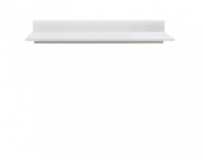 Polica Azteca P/2/11 - biela / biely lesk