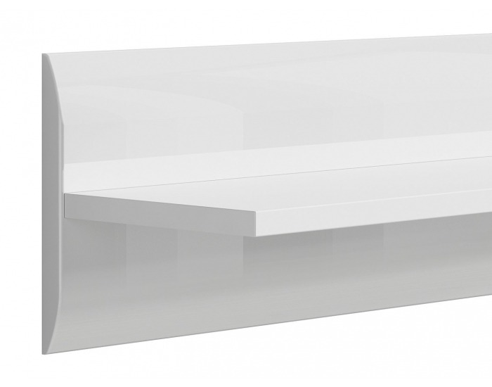 Polica Azteca P/2/11 - biela / biely lesk