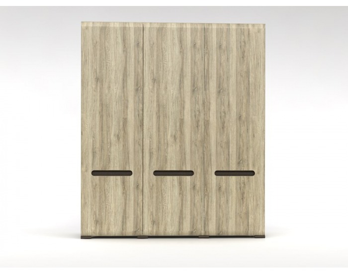 Šatníková skriňa Azteca SZF3D/21/18 - dub san remo / wenge magia