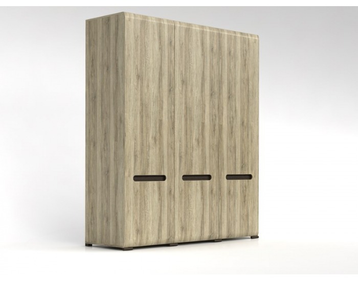 Šatníková skriňa Azteca SZF3D/21/18 - dub san remo / wenge magia