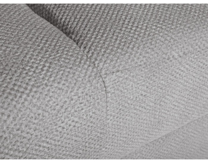 Rohová sedačka s rozkladom a úložným priestorom Barlo P - svetlosivá