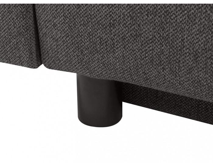 Rohová sedačka s rozkladom Bonao Lux L/P - tmavosivá