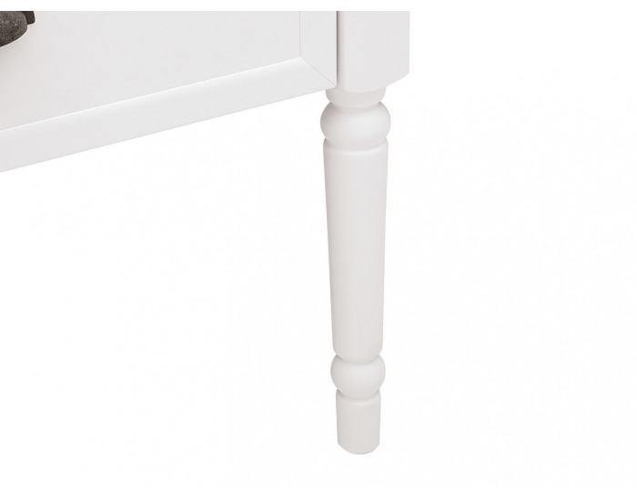 Konferenčný stolík so zásuvkami Cannet LAWR/110 - biela / dub canyon monument / biela matná