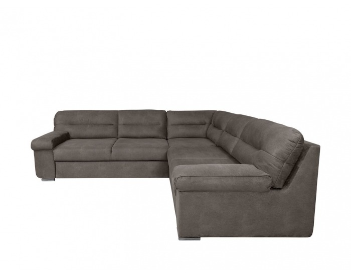 Rohová sedačka s rozkladom a úložným priestorom Cayo L - sivá