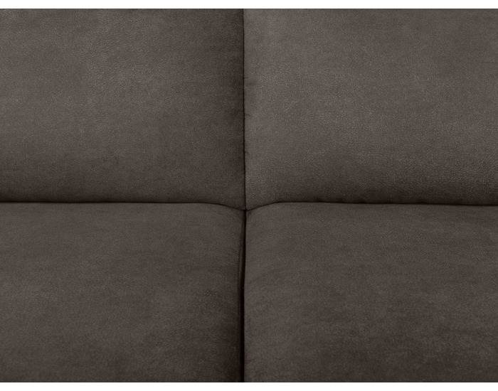 Rohová sedačka s rozkladom a úložným priestorom Cayo L - sivá