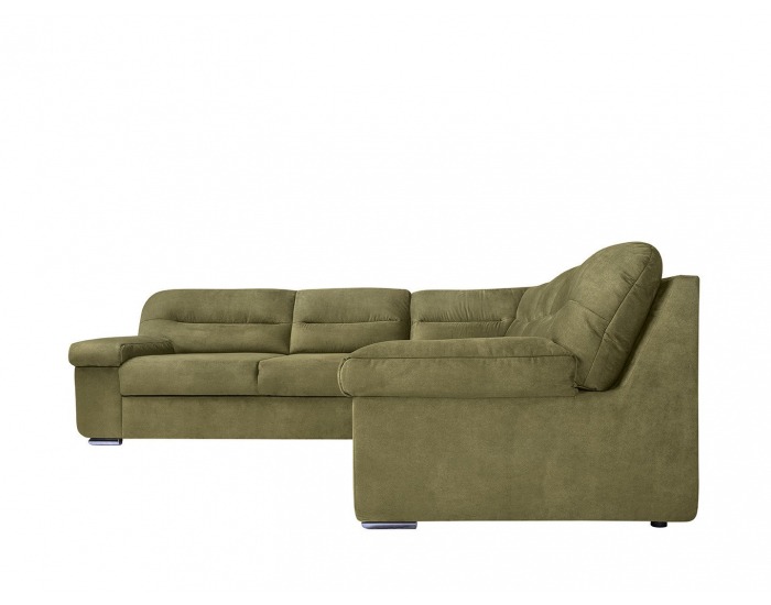 Rohová sedačka s rozkladom a úložným priestorom Cayo L - zelená