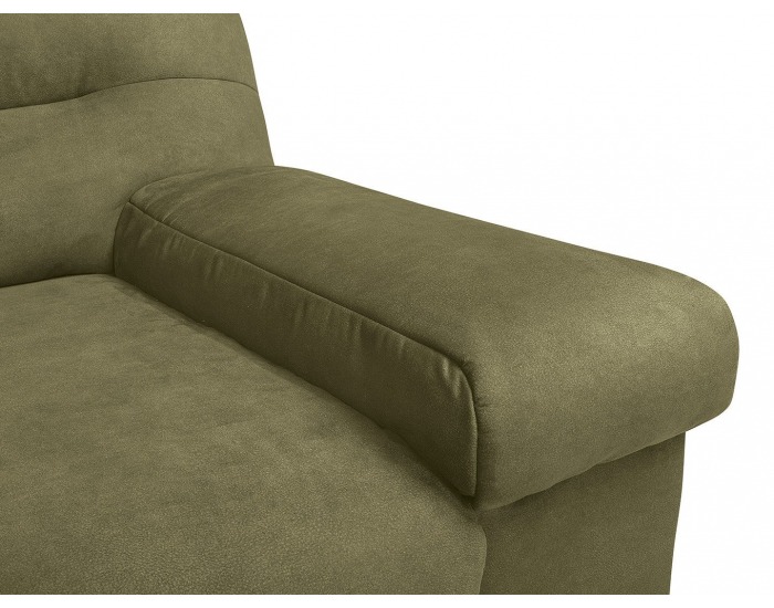 Rohová sedačka s rozkladom a úložným priestorom Cayo L - zelená