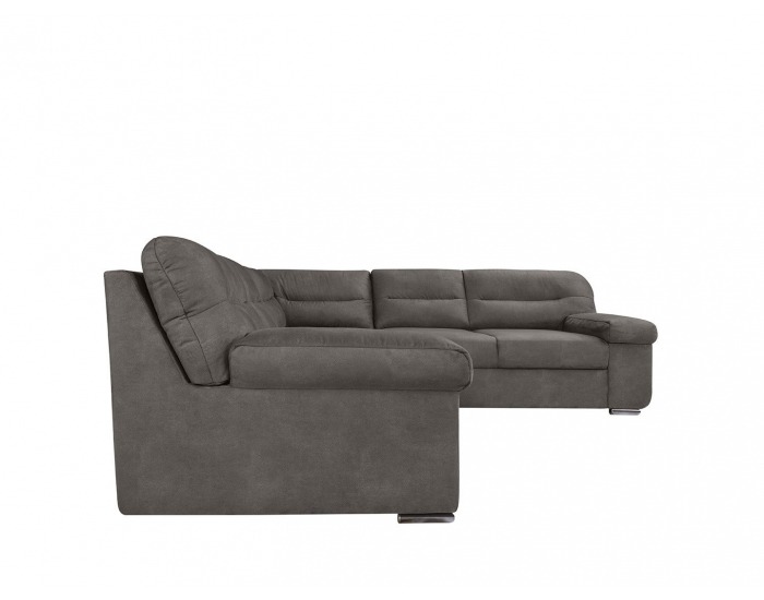 Rohová sedačka s rozkladom a úložným priestorom Cayo P - sivá