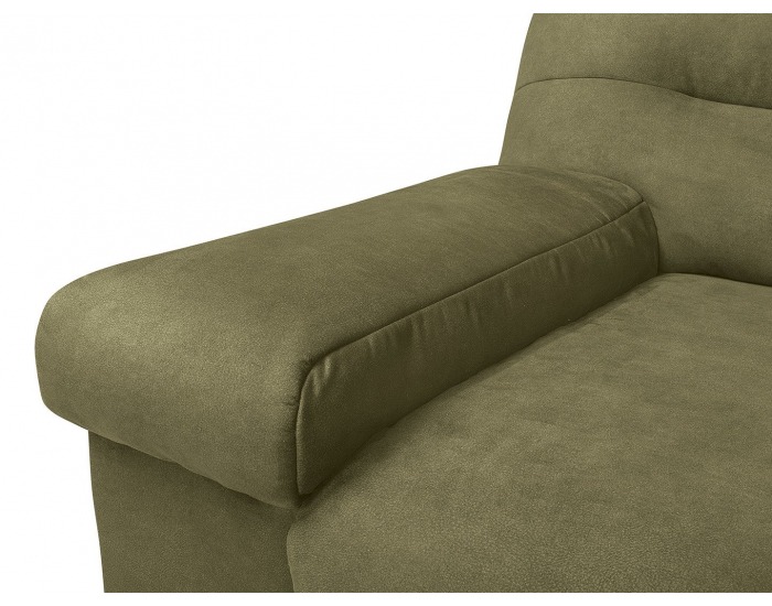 Rohová sedačka s rozkladom a úložným priestorom Cayo P - zelená