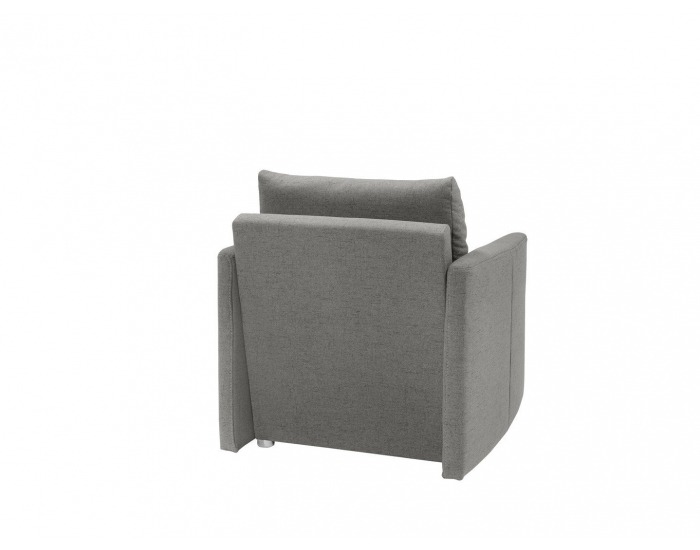 Kreslo Clarc - sivá