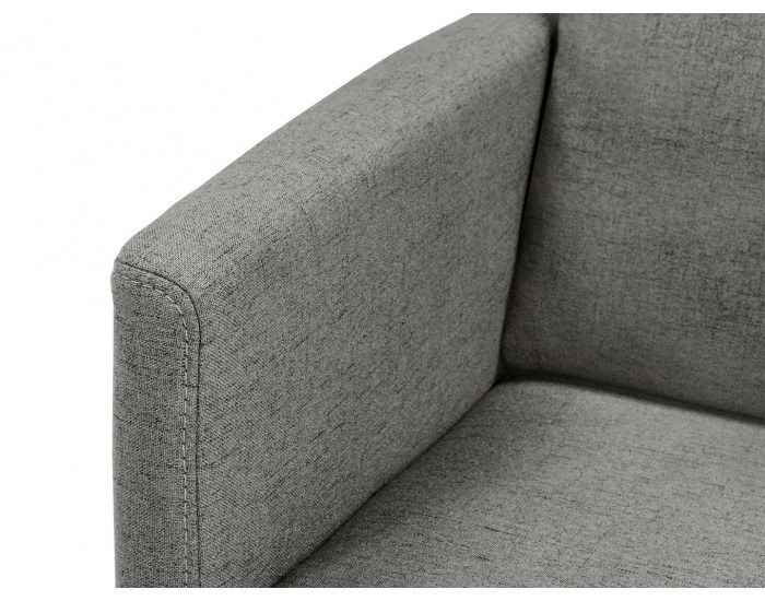 Kreslo Clarc - sivá