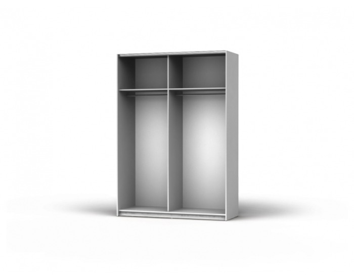 Šatníková skriňa s posuvnými dverami Colin 153 - biela / dub sonoma