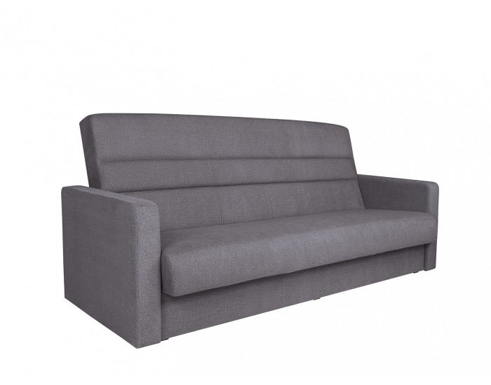 Pohovka s rozkladom a úložným priestorom Daka - sivá