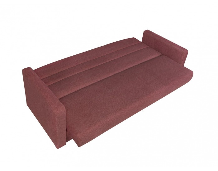 Pohovka s rozkladom a úložným priestorom Daka - tmavoružová