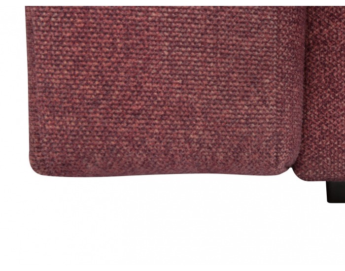 Pohovka s rozkladom a úložným priestorom Daka - tmavoružová