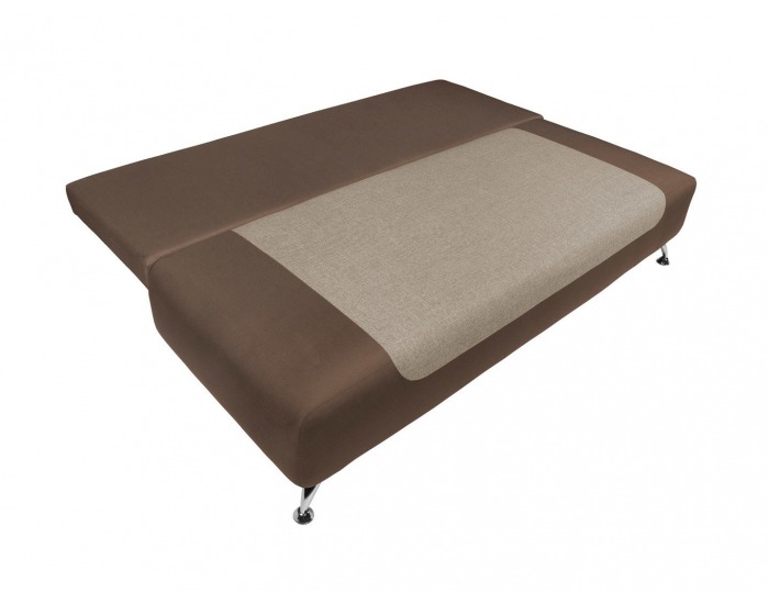 Pohovka s rozkladom a úložným priestorom Daria III Lux - svetlohnedá / hnedá