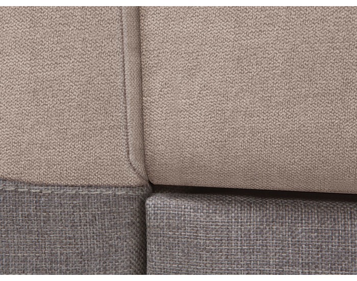 Rohová sedačka s rozkladom a úložným priestorom Elena II L/P - béžová / hnedá / mocca