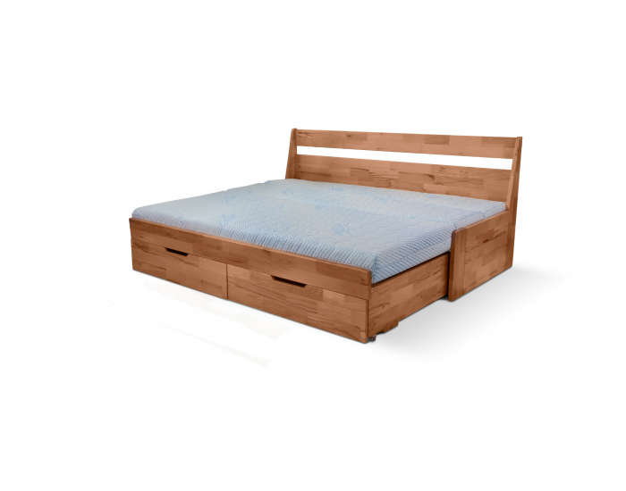 Rozkladacia posteľ s úložným priestorom Fenix Vario 90/180 - kalvados