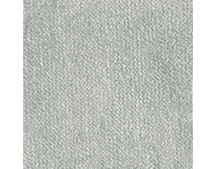 Rohová sedačka Floppy L - svetlosivá / chróm