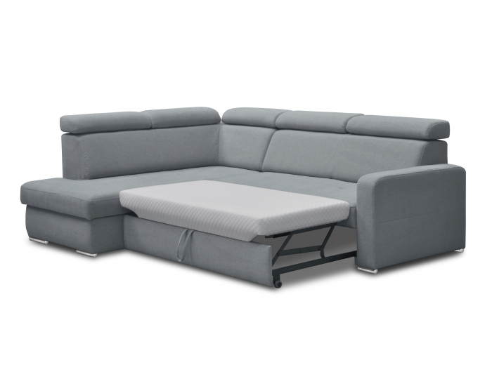 Rohová sedačka s rozkladom FX-15 H B1 L - žltá