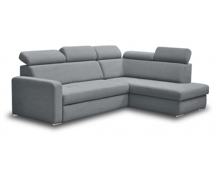 Rohová sedačka s rozkladom FX-15 H B1 P - sivá