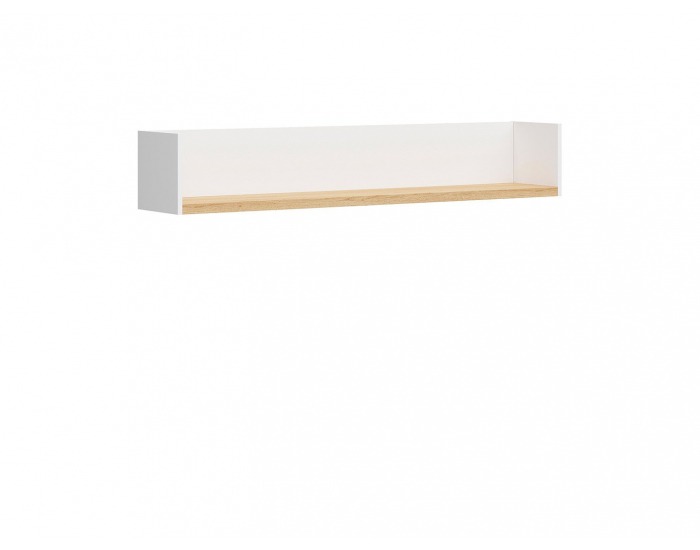 Polica Haga POL/150 - biela canadian / dub poľský