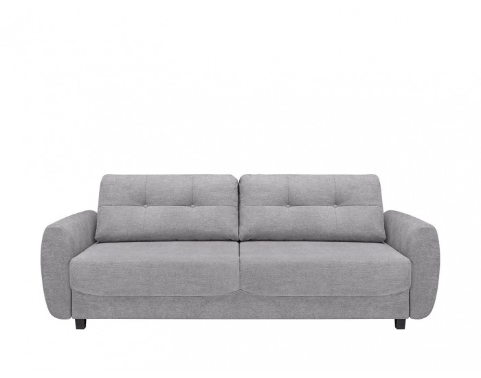 Pohovka s rozkladom a úložným priestorom Hampton Lux - sivá / wenge