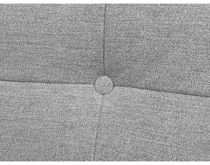 Pohovka s rozkladom a úložným priestorom Hampton Lux - sivá / wenge