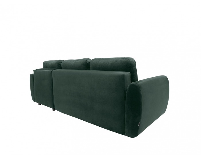 Rohová sedačka s rozkladom a úložným priestorom Hampton P - zelená