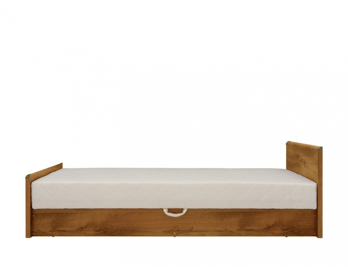 Jednolôžková posteľ s úložným priestorom Indiana JLOZ90 - dub sutter