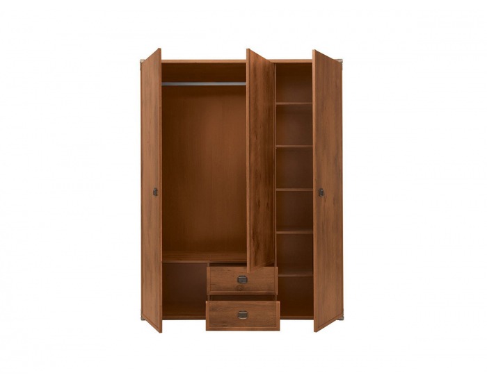 Šatníková skriňa Indiana JSZF3D2S - dub sutter