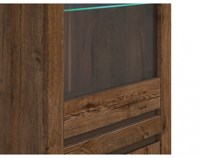 Vitrína Kada REG1W1D - dub april