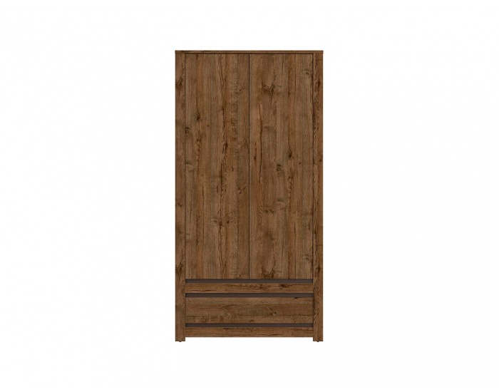 Šatníková skriňa Kada SZF2D1S - dub april