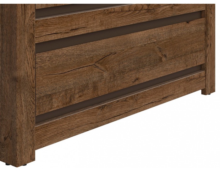 Šatníková skriňa Kada SZF2D1S - dub april