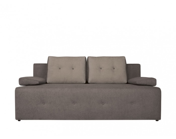 Pohovka s rozkladom a úložným priestorom Kasola Lux - hnedá / béžová