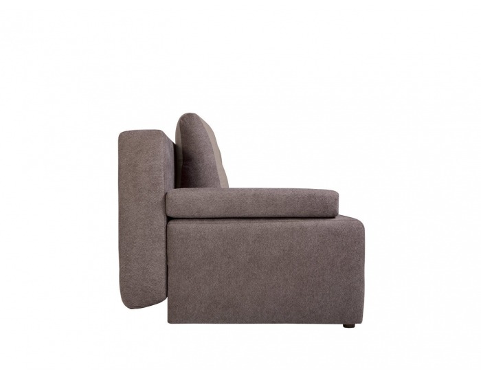 Pohovka s rozkladom a úložným priestorom Kasola Lux - hnedá / béžová