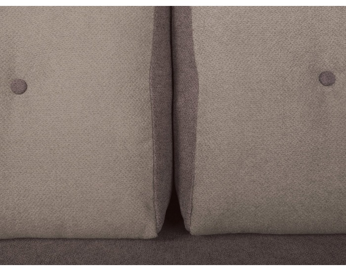 Pohovka s rozkladom a úložným priestorom Kasola Lux - hnedá / béžová