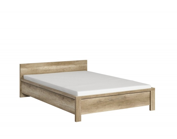 Posteľový rám Kaspian LOZ/140 - dub monument