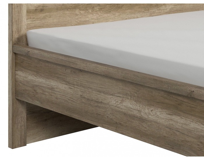 Posteľový rám Kaspian LOZ/160_B - dub monument