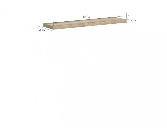 Polica Kaspian POL/100 - dub monument