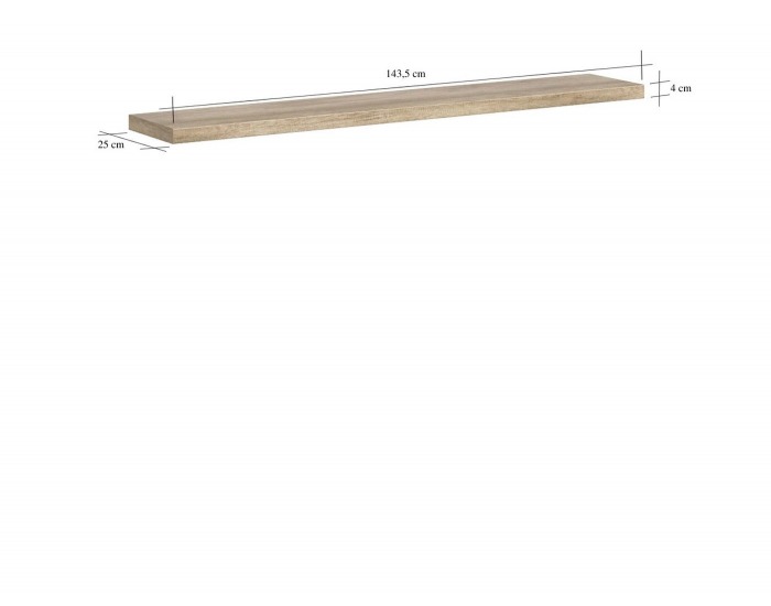 Polica Kaspian POL/140 - dub monument