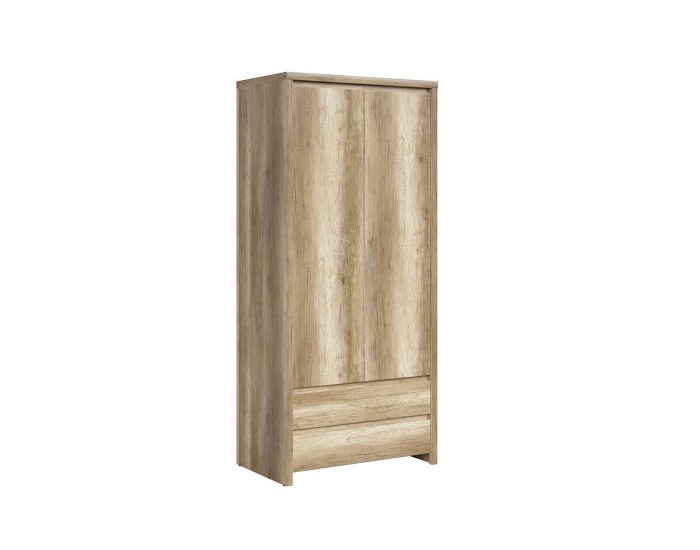Šatníková skriňa Kaspian SZF2D2S - dub monument