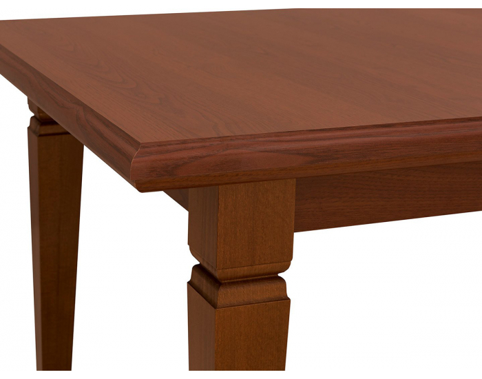 Rustikálny rozkladací jedálenský stôl Kent ESTO160 - gaštan