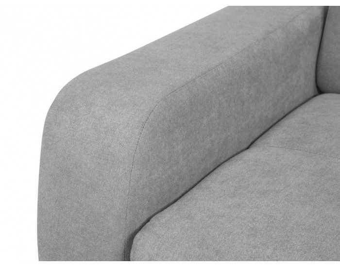 Rohová sedačka s rozkladom Kirsten II L/P - svetlosivá