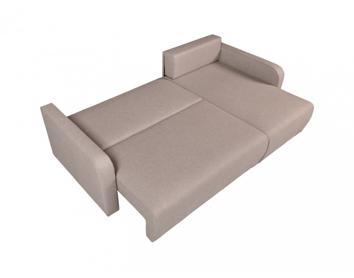 Rohová sedačka s rozkladom Libano Lux L/P - béžová