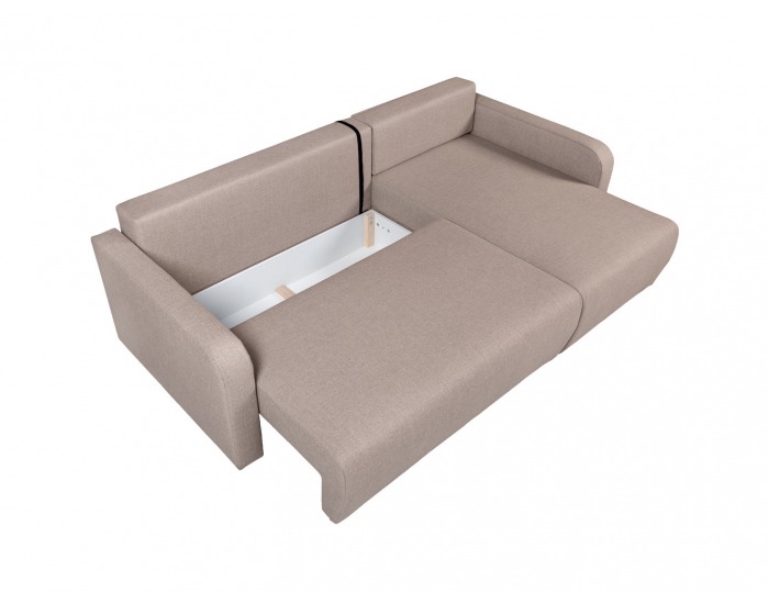 Rohová sedačka s rozkladom Libano Lux L/P - béžová
