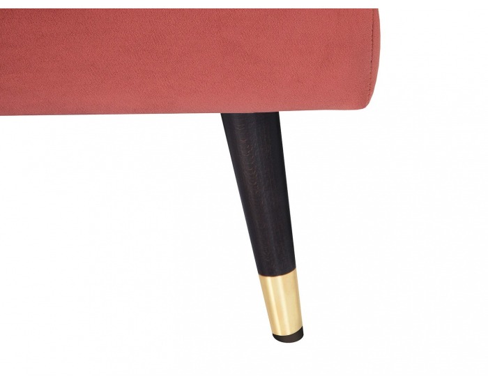 Pohovka Lisera - tmavoružová